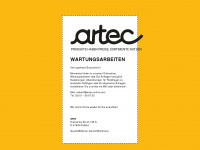 artec-shop.com Webseite Vorschau