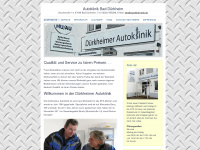 autoklinik-web.de Webseite Vorschau