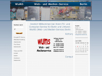 wums-berlin.de Webseite Vorschau