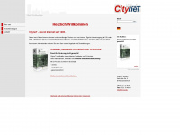 citynet.de Webseite Vorschau