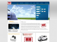 mm-autovermietung.de Webseite Vorschau
