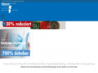 franz-mensch.de Webseite Vorschau