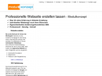modulkonzept.de Webseite Vorschau