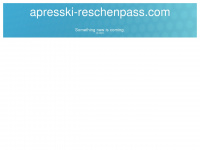 Apresski-reschenpass.com
