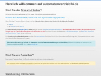 automatenvertrieb24.de Webseite Vorschau
