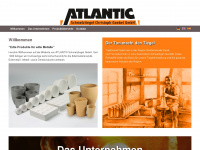 atlantic-gmbh.com Webseite Vorschau