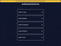 audiomastermind.com Webseite Vorschau