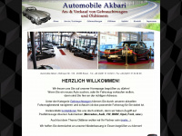 automobile-akbari.de Webseite Vorschau