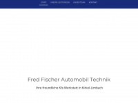 automobiltechnik-fischer.de Webseite Vorschau