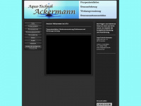 aqua-technik-ackermann.de Webseite Vorschau
