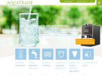 aqua-trade.de Webseite Vorschau