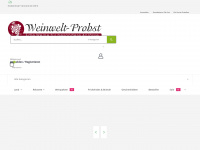 weinwelt-probst.de Webseite Vorschau