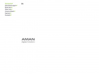 aman.de Webseite Vorschau