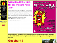 walli-bleibt.de Webseite Vorschau