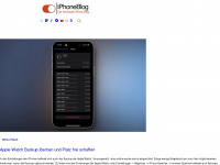 iphone-blog.ch Webseite Vorschau