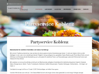 partyservice-koblenz.de Webseite Vorschau