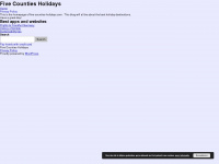five-counties-holidays.com Webseite Vorschau