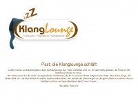 klanglounge.de Webseite Vorschau