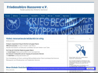frieden-hannover.de Webseite Vorschau