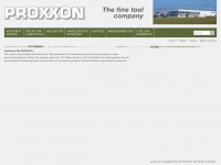 proxxon.com Webseite Vorschau