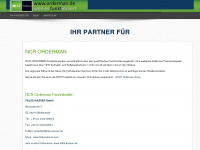 orderman.de Webseite Vorschau