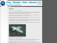 flugmodellbauprojekte.de Webseite Vorschau