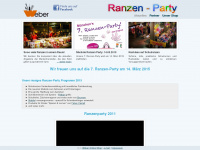 ranzen-party.de Webseite Vorschau