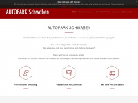 autopark-schwaben.de Webseite Vorschau
