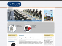 auer-hydraulics.com Webseite Vorschau