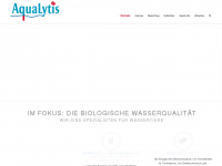 aqualytis.de Webseite Vorschau