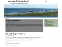 auf-nach-kuehlungsborn.de Webseite Vorschau