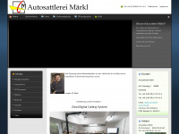autosattlerei-maerkl.com Webseite Vorschau