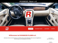 autosattlerei-rossmeier.de Webseite Vorschau