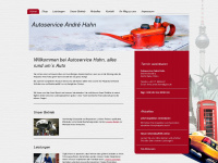 autoservice-hahn.de Webseite Vorschau