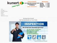 autoservice-kunert.de Webseite Vorschau