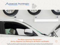 autoservice-reumtengruen.de Webseite Vorschau