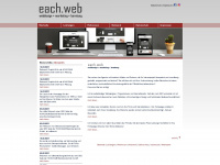 each-web.de Webseite Vorschau