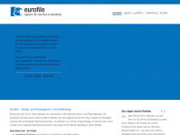 eurofile.de Webseite Vorschau