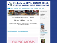 martin-luther-king-steilshoop.de Webseite Vorschau