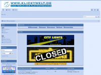 klickywelt.de Webseite Vorschau
