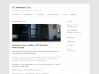 autowerkstatt-zenz.de Webseite Vorschau