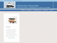 auktionshausbergstrasse.de Webseite Vorschau