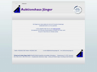 auktionshausjuenger.com Webseite Vorschau