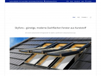 avantgarde-dachfenster.de Webseite Vorschau