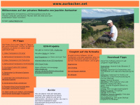 aurbacher.net Webseite Vorschau