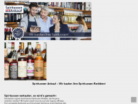 spirituosen-ankauf.de Webseite Vorschau