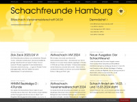 schachfreunde-hamburg.de Webseite Vorschau