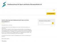sport-kultur-kornwestheim.de Webseite Vorschau