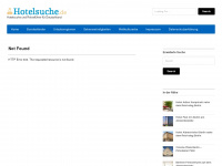 hotelsuche.de Webseite Vorschau