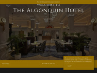 algonquinhotel.com Webseite Vorschau